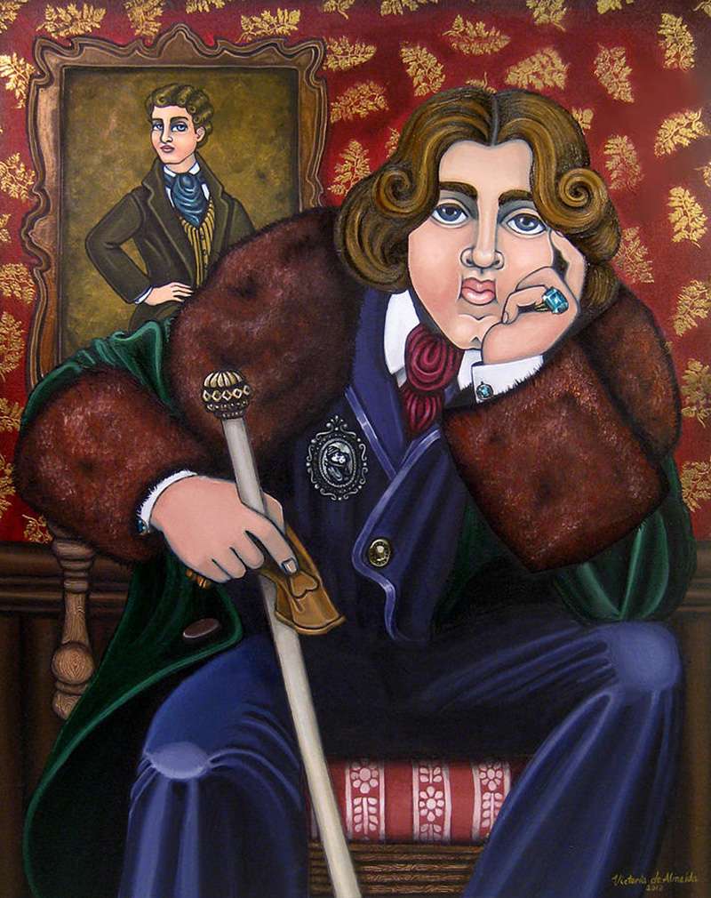 Oscar Wilde портрет