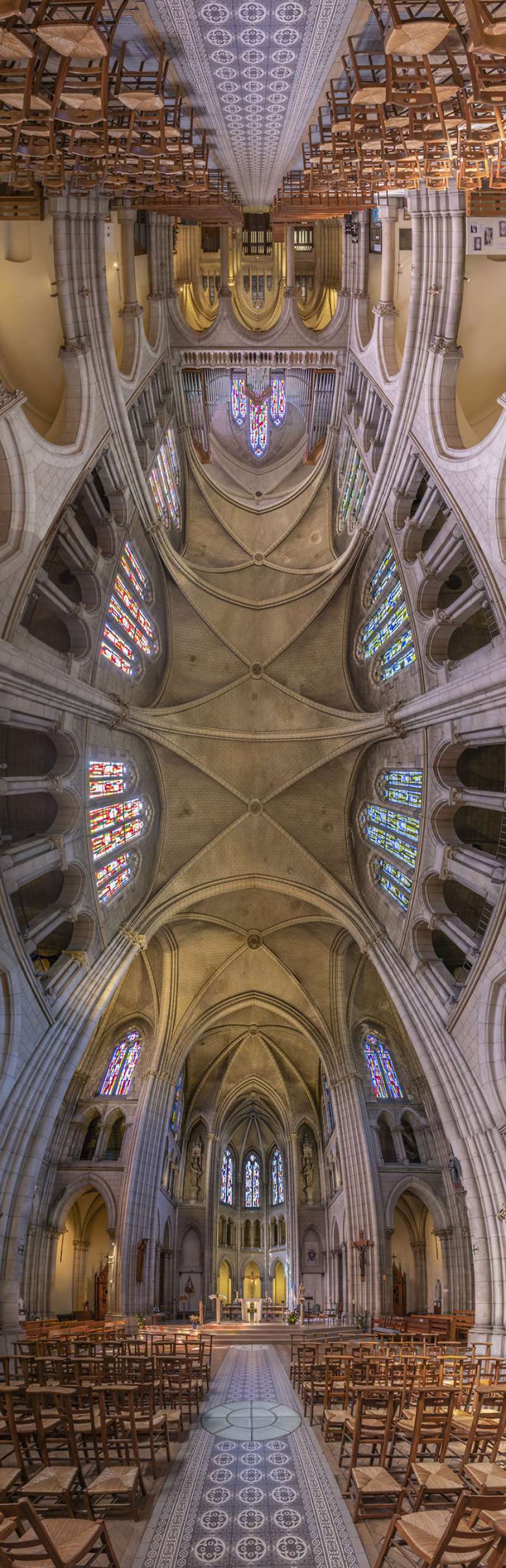 Basilique Notre Dame Du Perpétuel Secours Paris Değişik bir teknikle fotoğraflanan Paris kiliseleri - Oggito