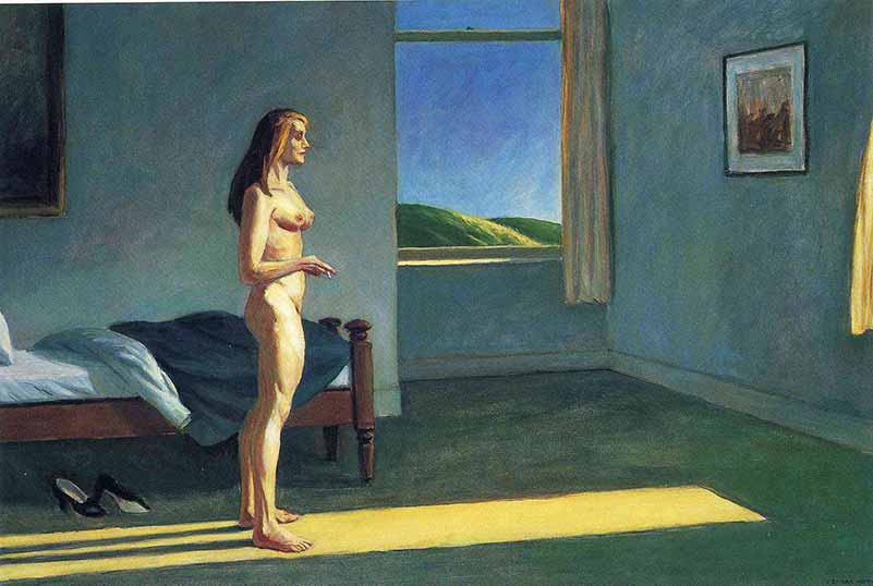woman in sun
